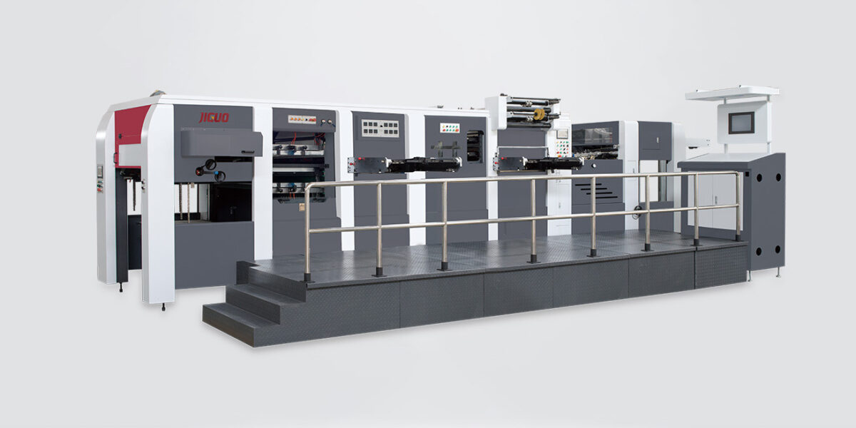 Automatic Foil Stamping & Hot Embossing & Die-cutting & Stripping Machine(Double press in one step)